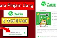 Cairin Solusi Pinjaman Online Cepat Cair dan Terpercaya